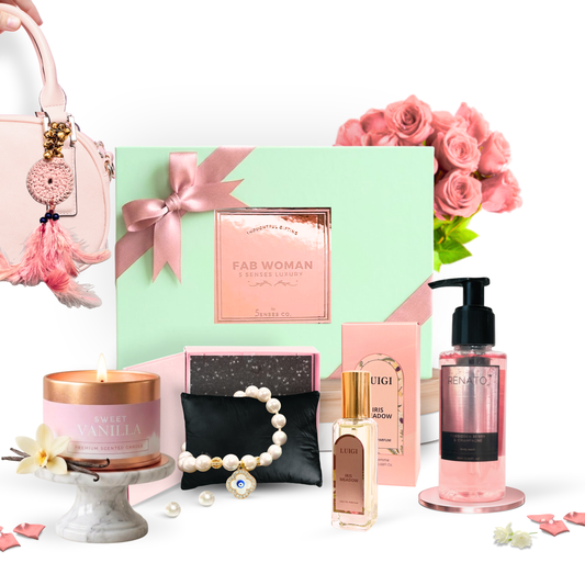 Fab Woman | Luxury 5 Senses Gift Hamper for Women