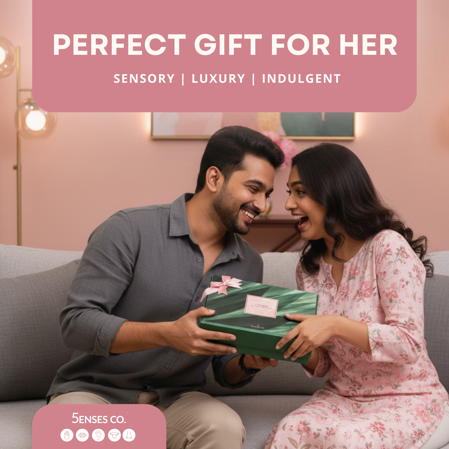 Senses Symphony | Luxury 5 Senses Gift Hamper for Women