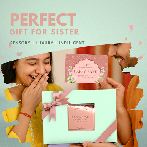 Fab Woman For Rakhi | Luxury 5 Senses Gift Hamper for Women