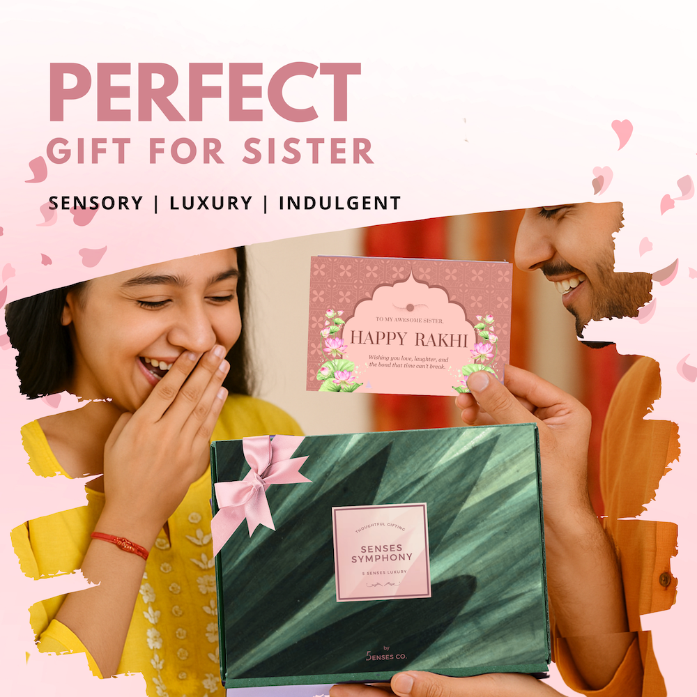 Senses Symphony for Rakhi | Luxury 5 Senses Gift Hamper for Women