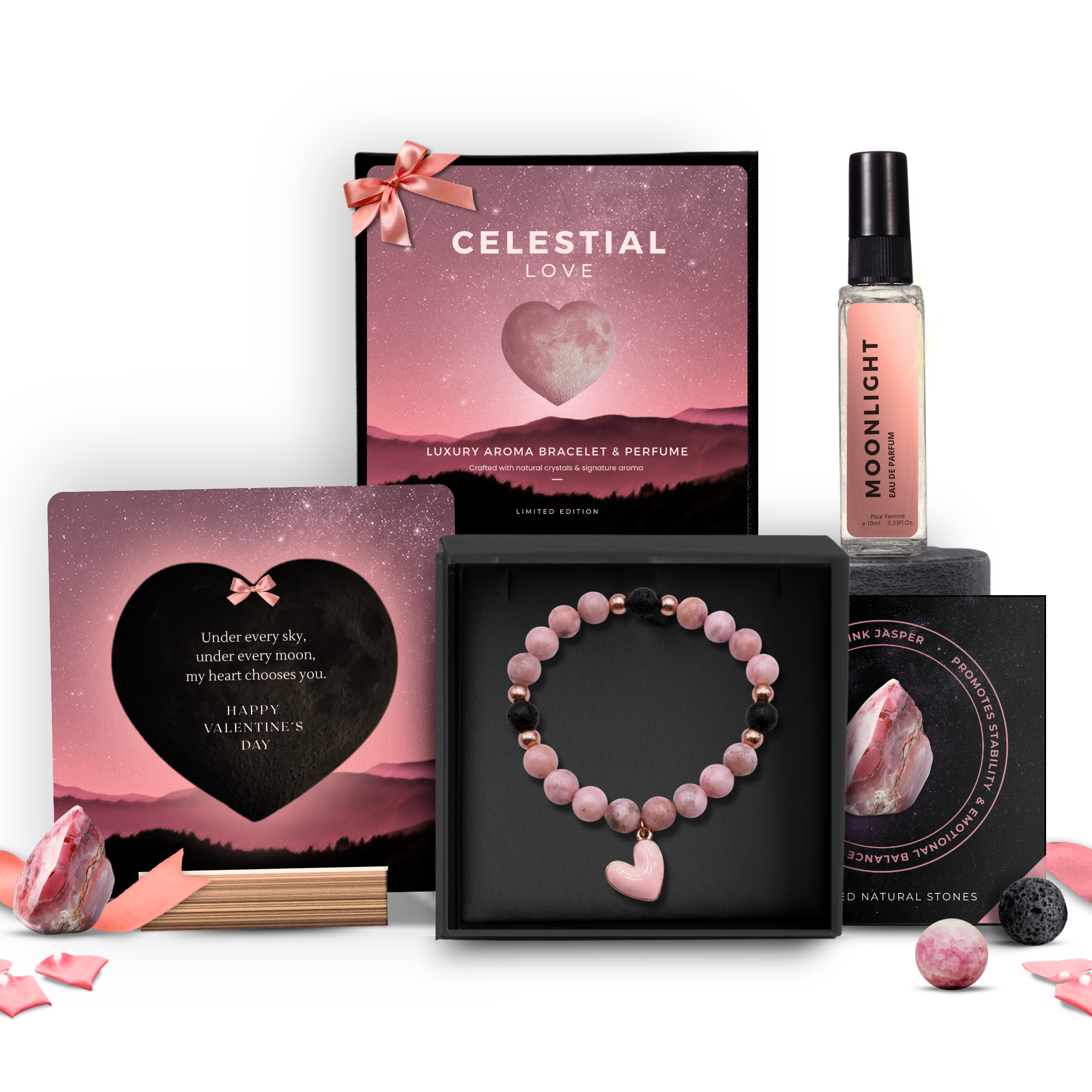 Celestial Love | Bracelet & Perfume Set