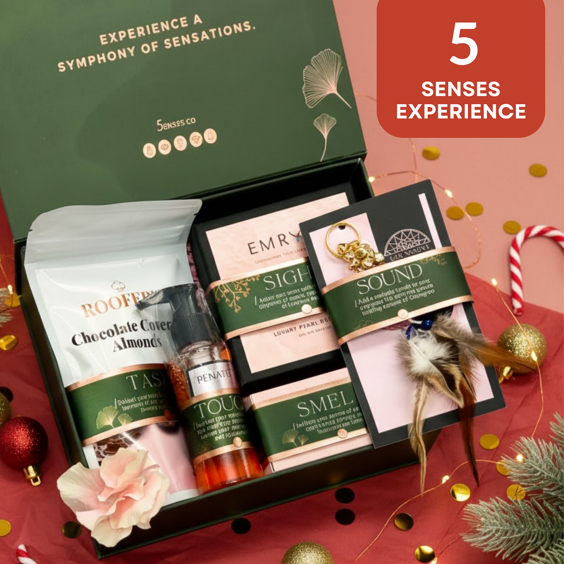Fab Woman For Christmas | Luxury 5 Senses Gift Hamper for Women