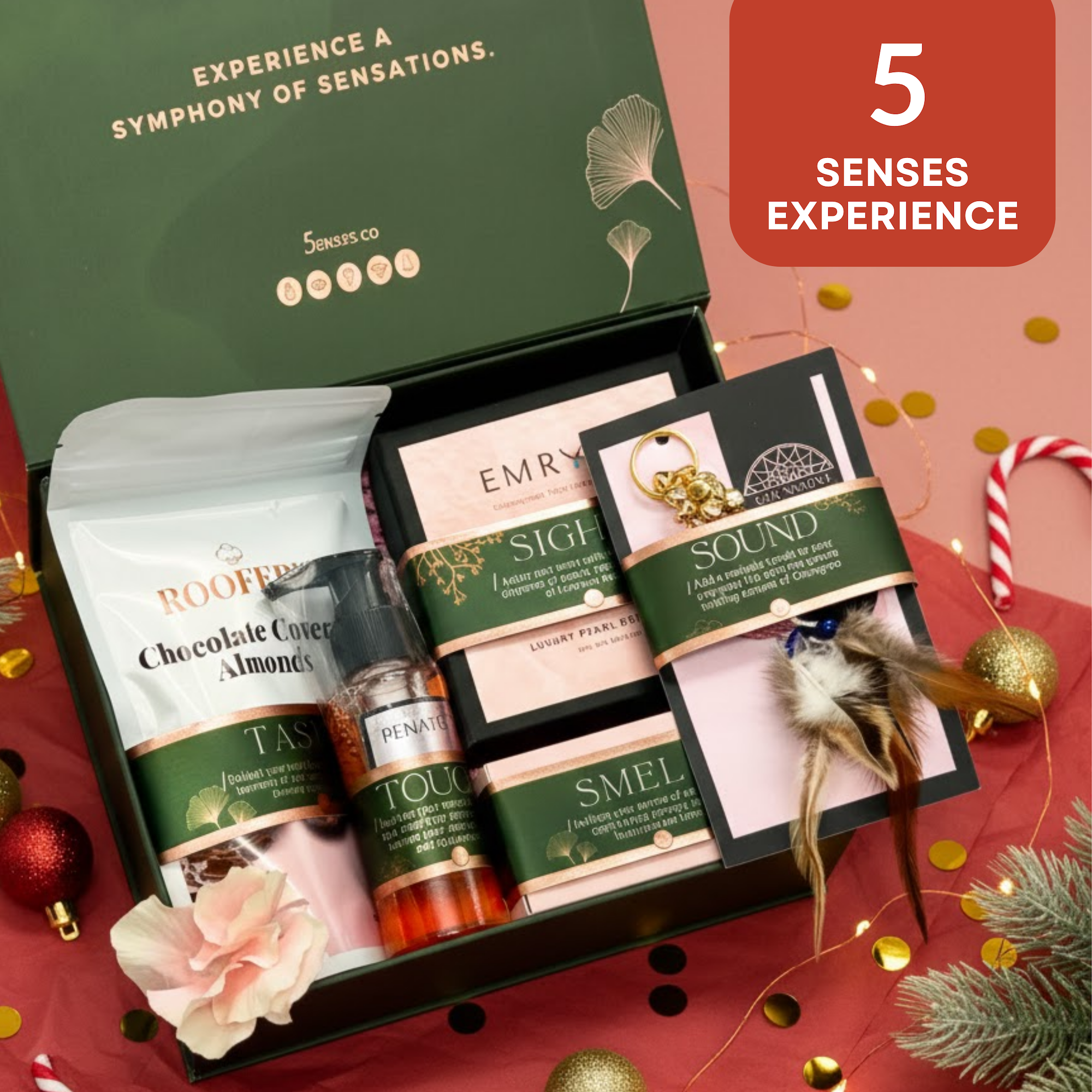 Fab Woman For Christmas | Luxury 5 Senses Gift Hamper for Women