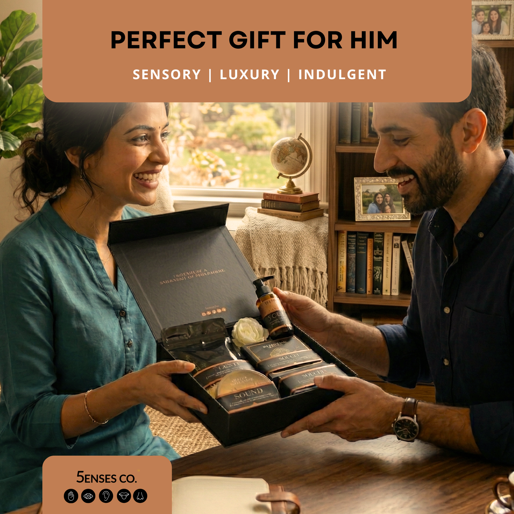 New Age Man | Luxury 5 Senses Gift Hamper for Men