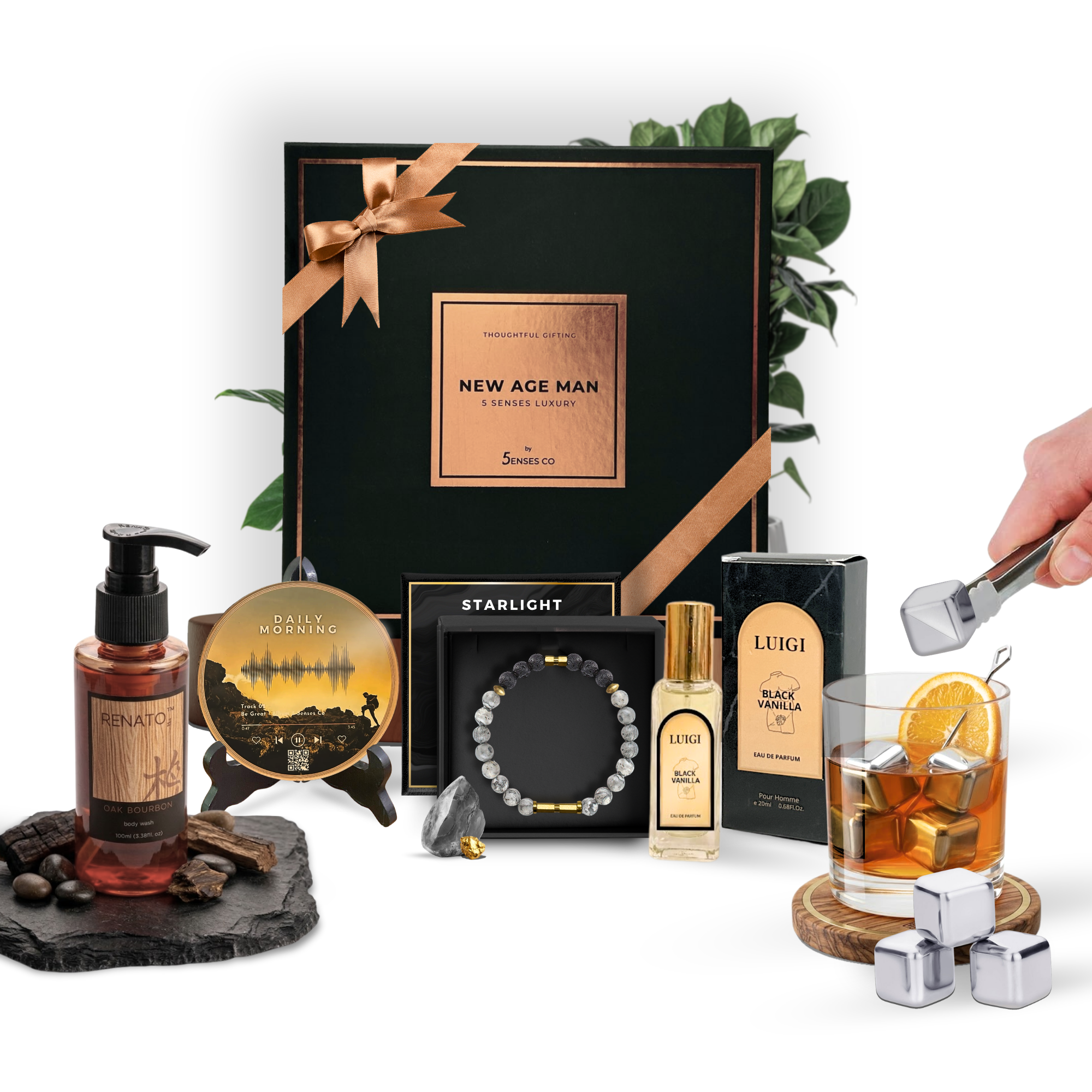 New Age Man | Luxury 5 Senses Gift Hamper for Men