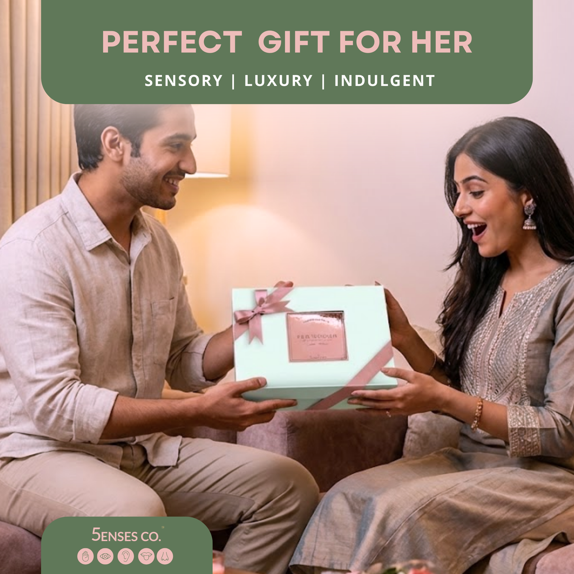 Fab Woman | Luxury 5 Senses Gift Hamper for Women