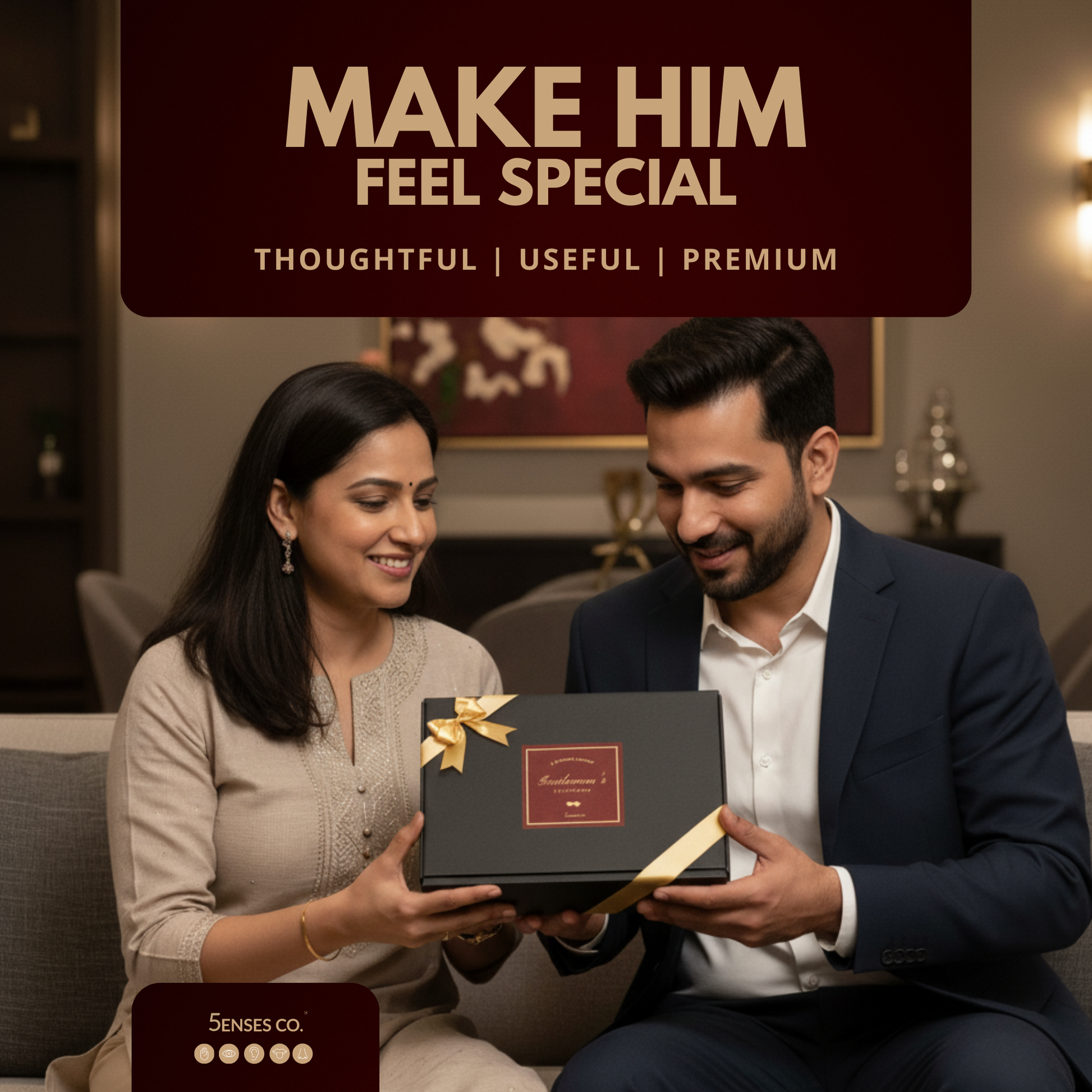 Gentleman's Sanctuary | Men's 5 Senses Gift Hamper