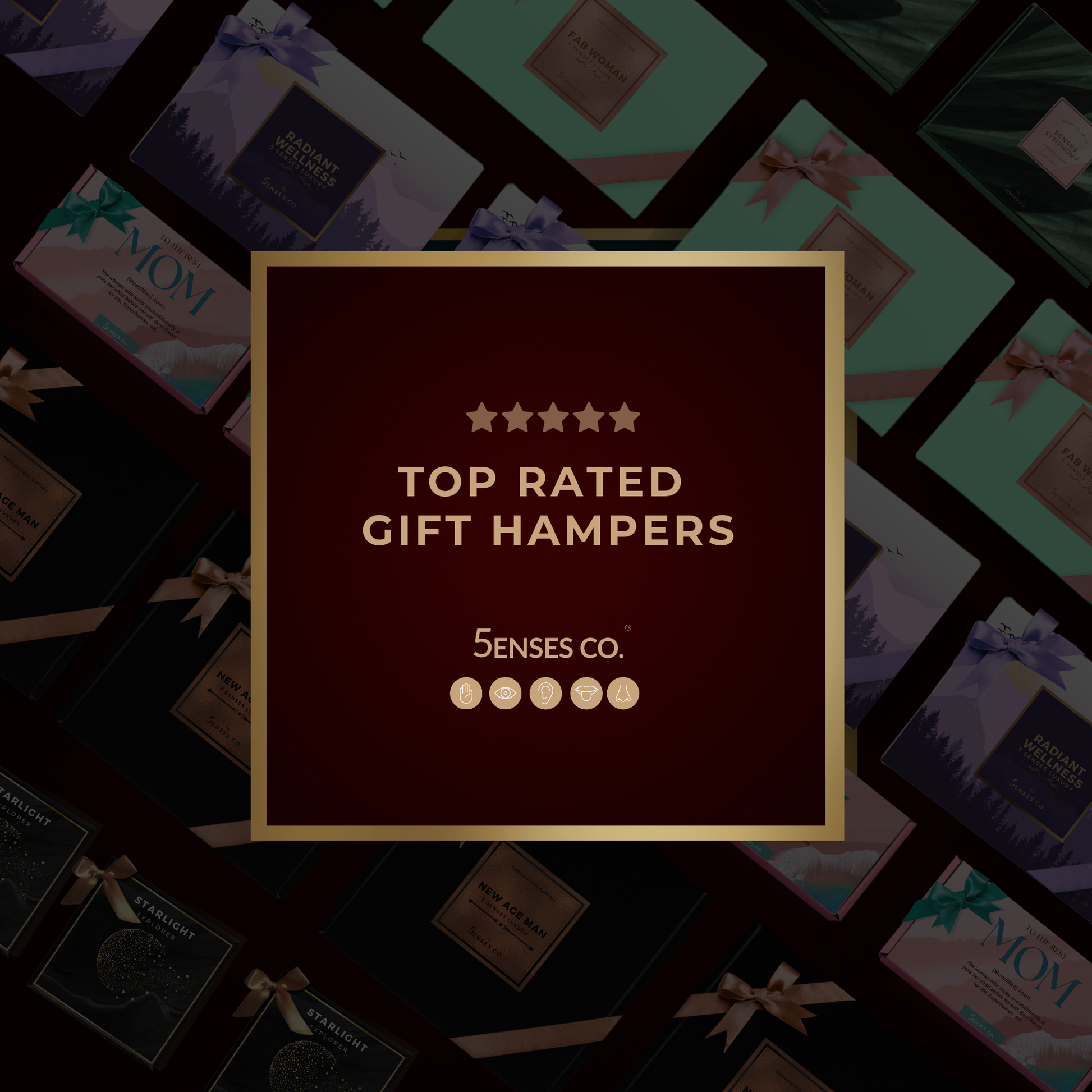 Gentleman's Sanctuary | For Diwali | Men's 5 Senses Gift Hamper
