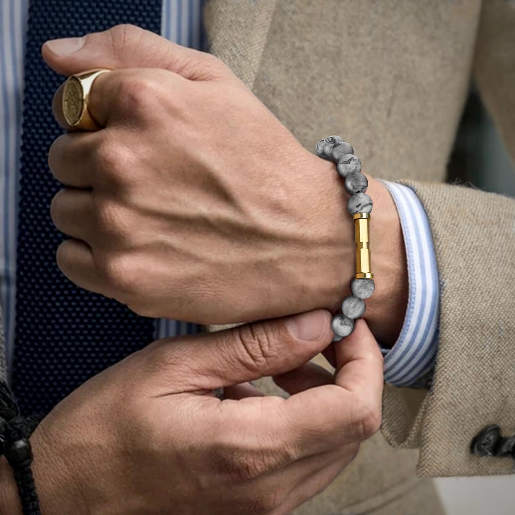 Starlight Explorer | Men's Bracelet & Perfume Gift Set