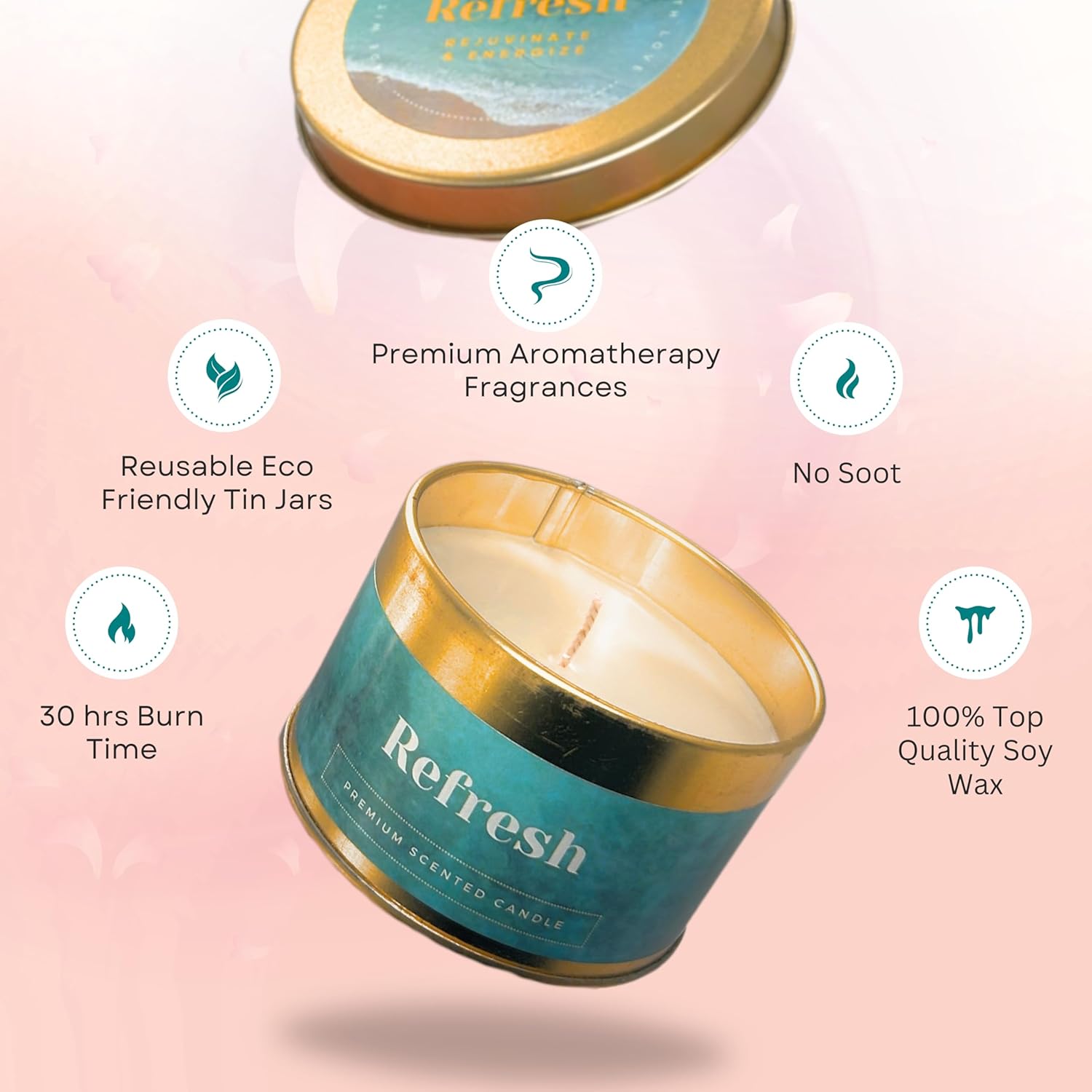 The Perfect Pair | Luxury Candle Gift Set