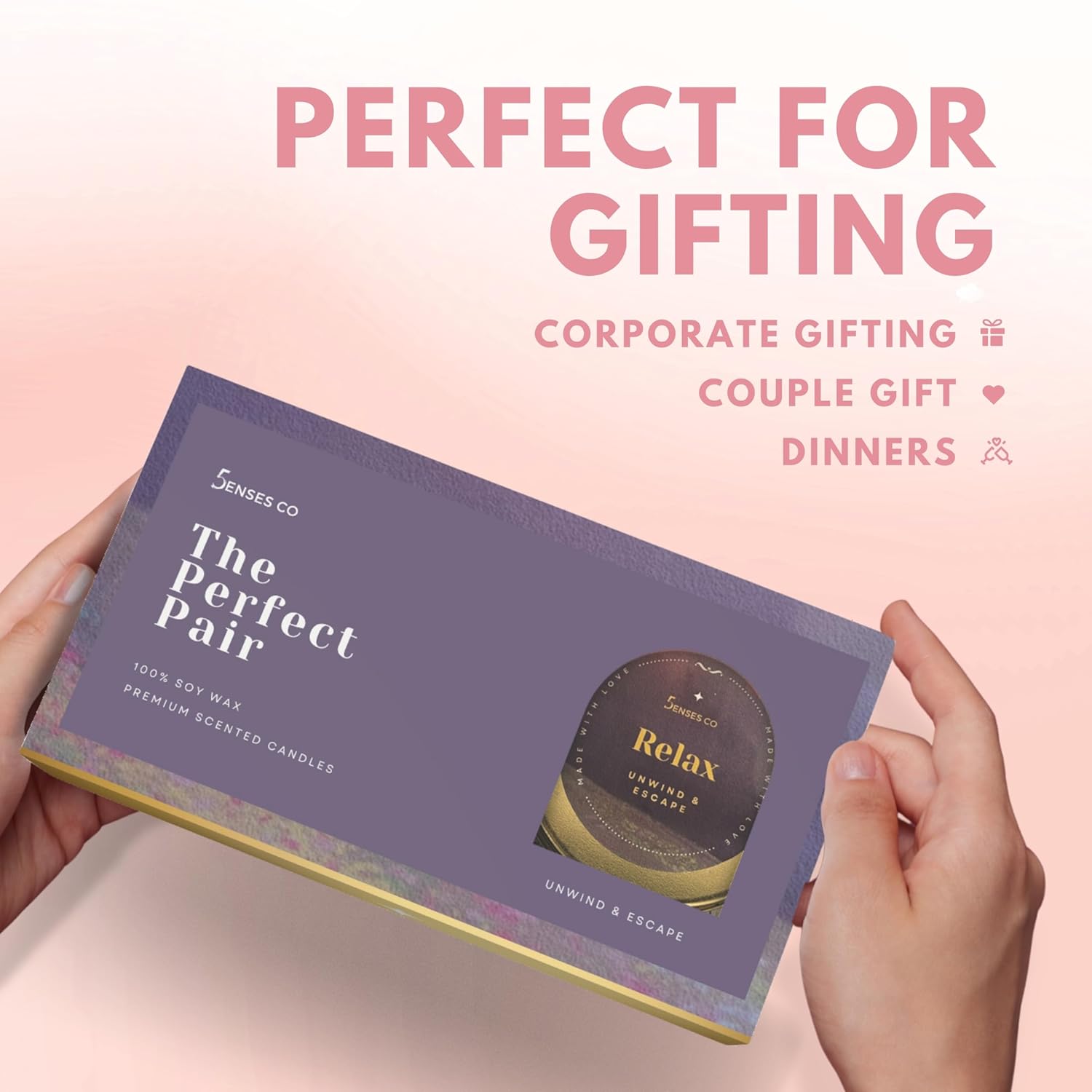 The Perfect Pair | Luxury Candle Gift Set