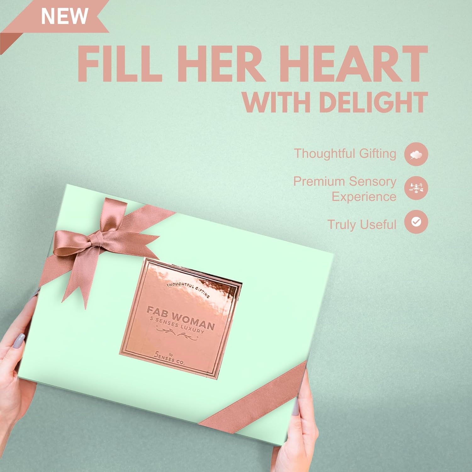 Fab Woman | Luxury 5 Senses Gift Hamper for Women