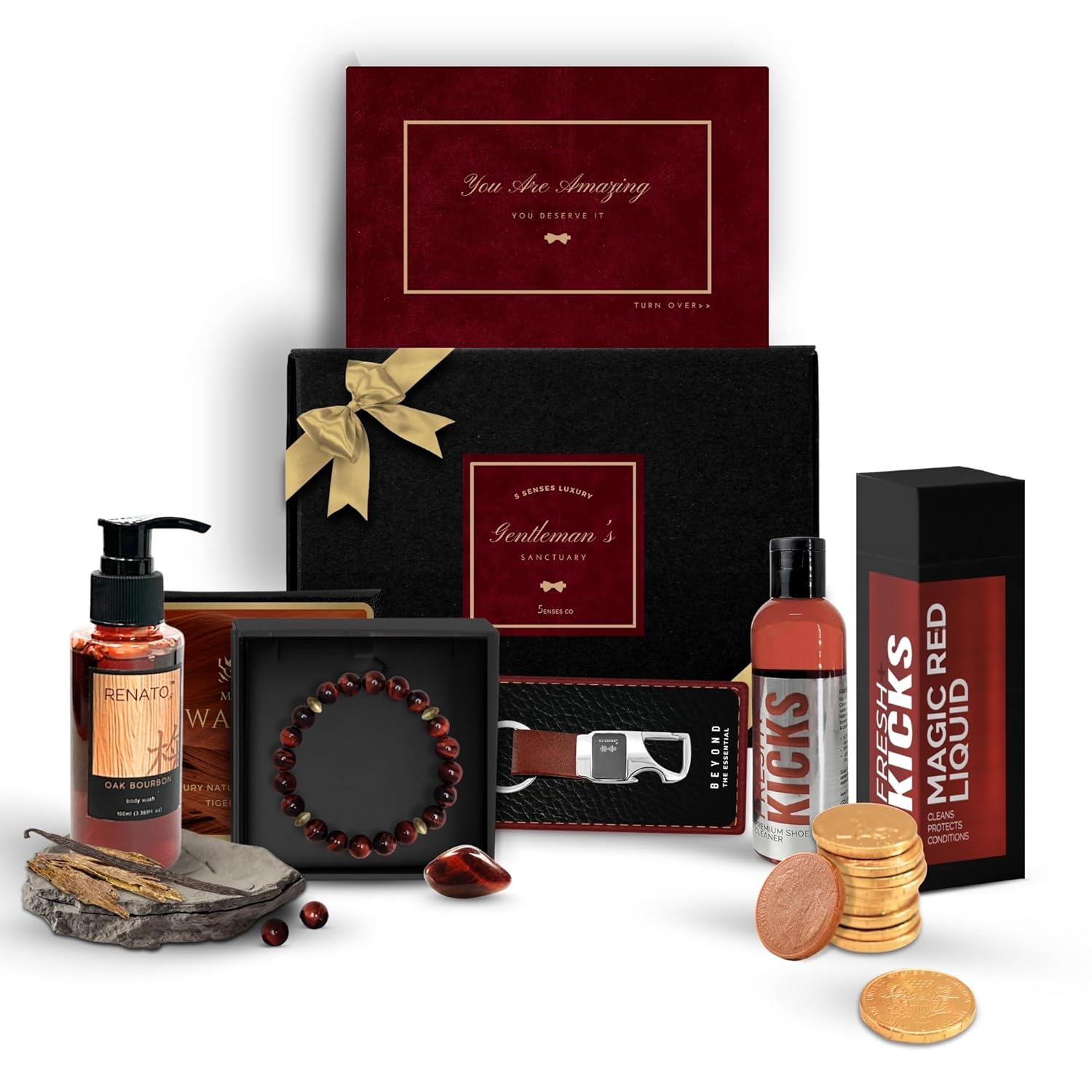 Gentleman's Sanctuary | Men's 5 Senses Gift Hamper
