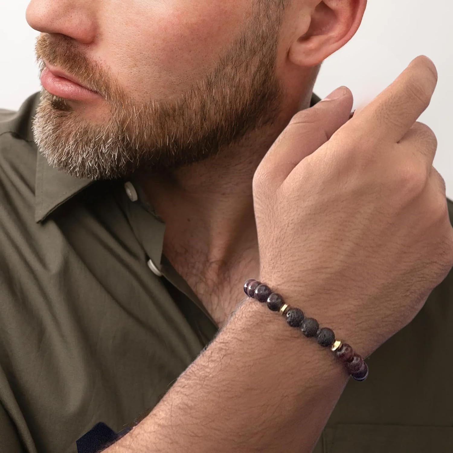 Modern Warrior | Men's Bracelet & Perfume Gift Set