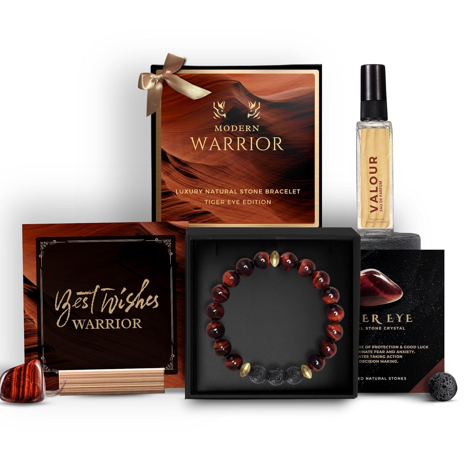 Modern Warrior | Men's Bracelet & Perfume Gift Set