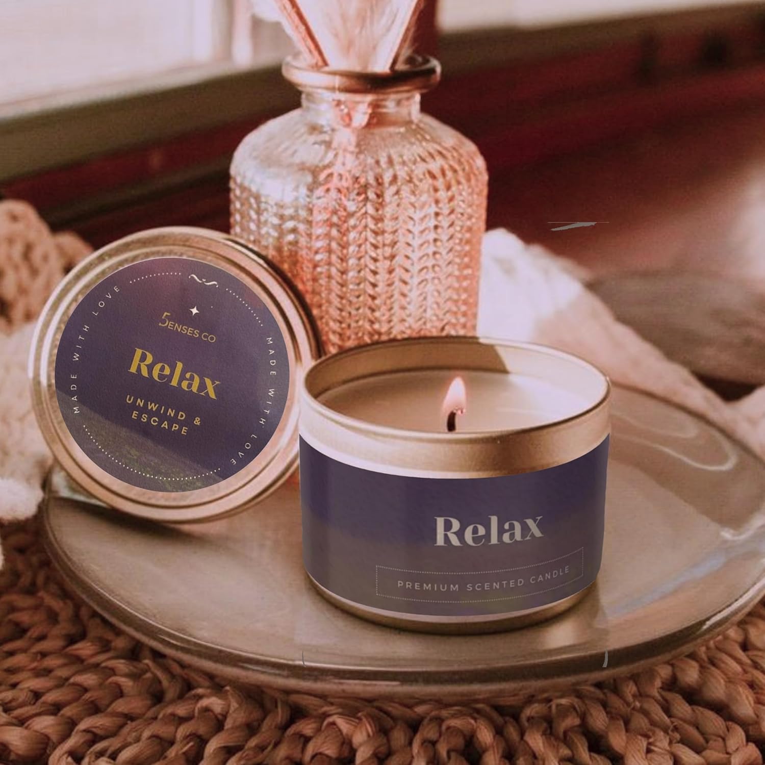 The Perfect Pair | Luxury Candle Gift Set
