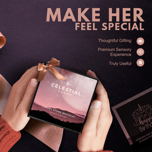 Celestial Charm | Women's Bracelet & Perfume Gift Set