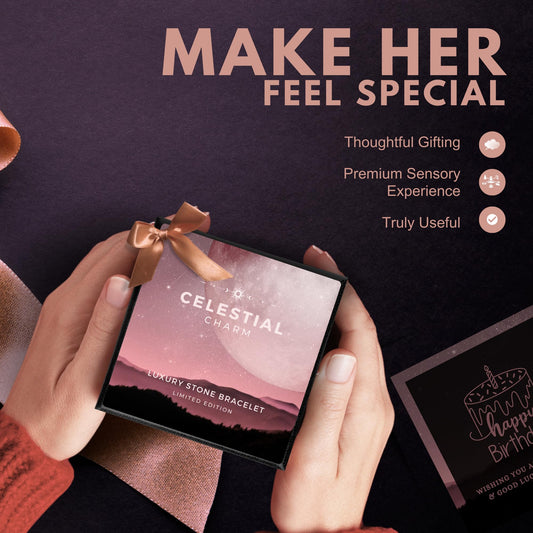 Celestial Charm | Women's Bracelet & Perfume Gift Set