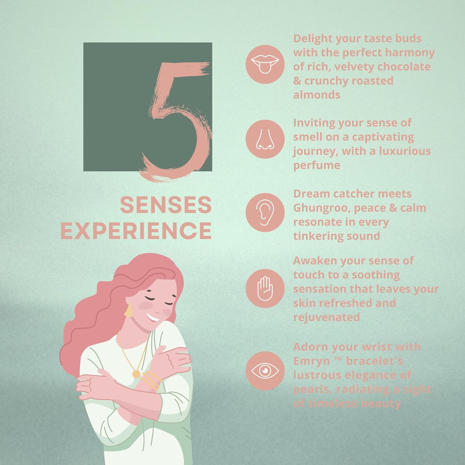 Fab Woman | Luxury 5 Senses Gift Hamper for Women