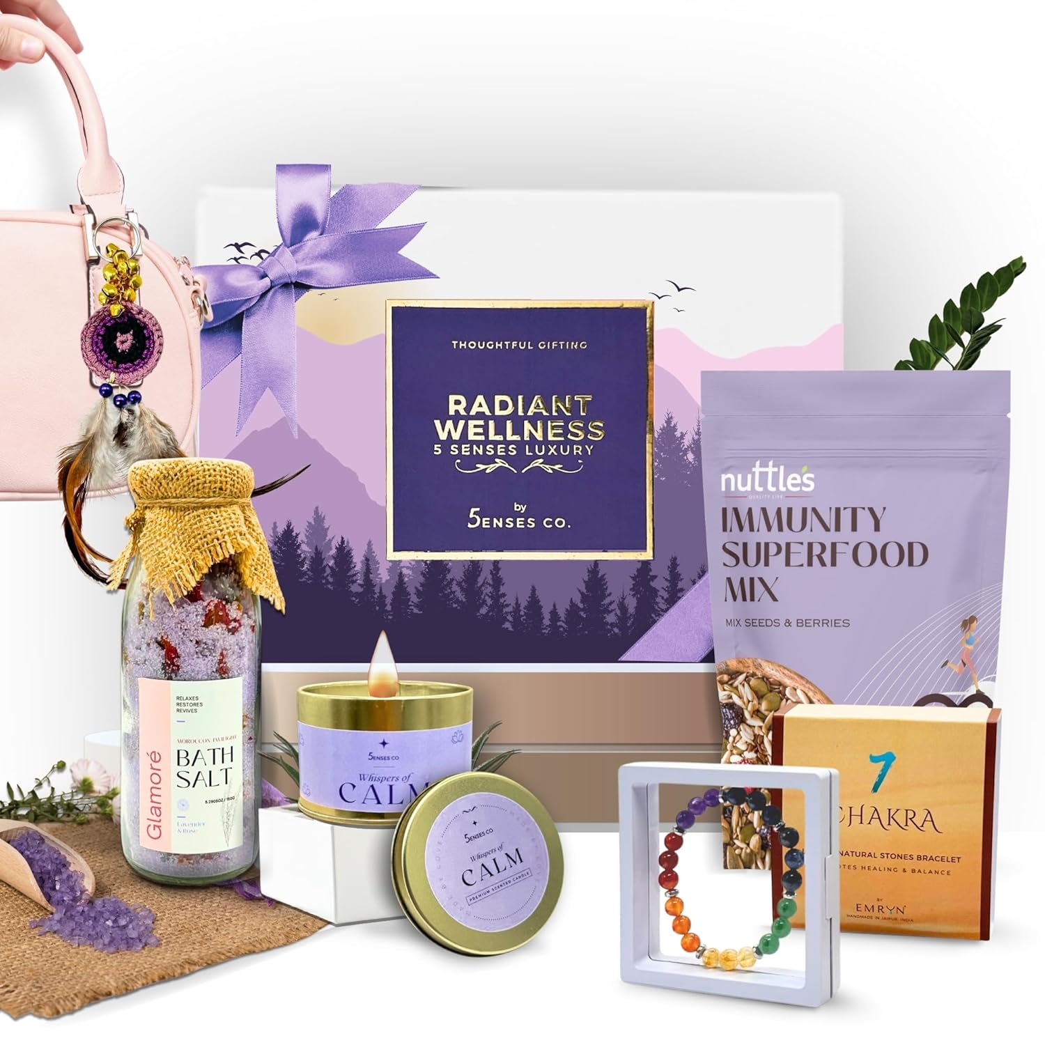 Wellness Symphony | Luxury 5 Senes Gift Hamper for Women