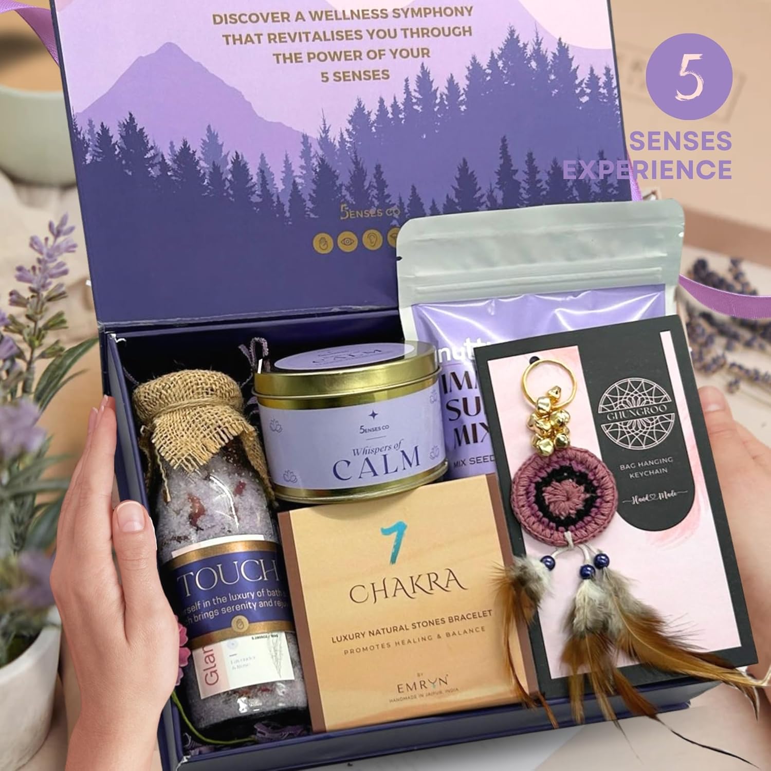 Wellness Symphony | Luxury 5 Senes Gift Hamper for Women