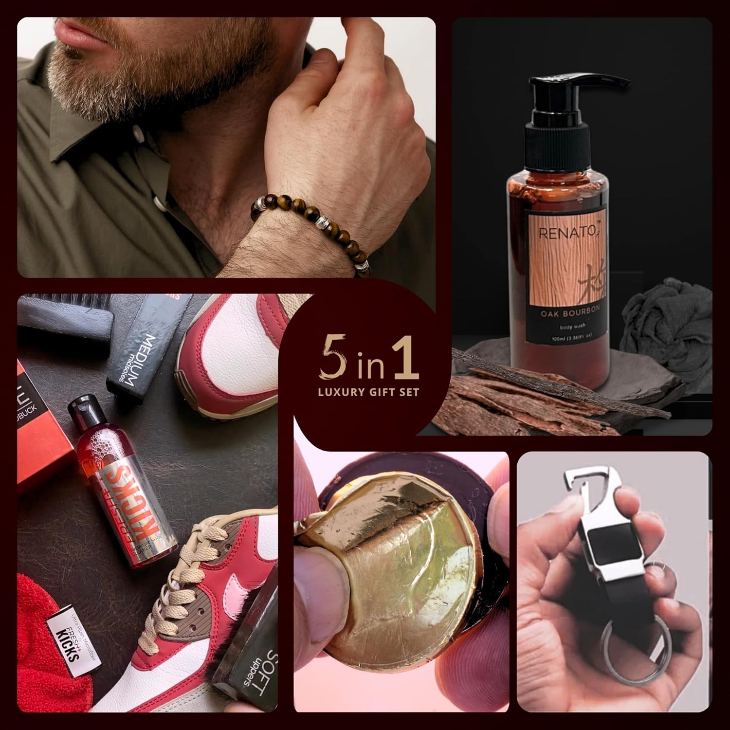 Gentleman's Sanctuary | Men's 5 Senses Gift Hamper