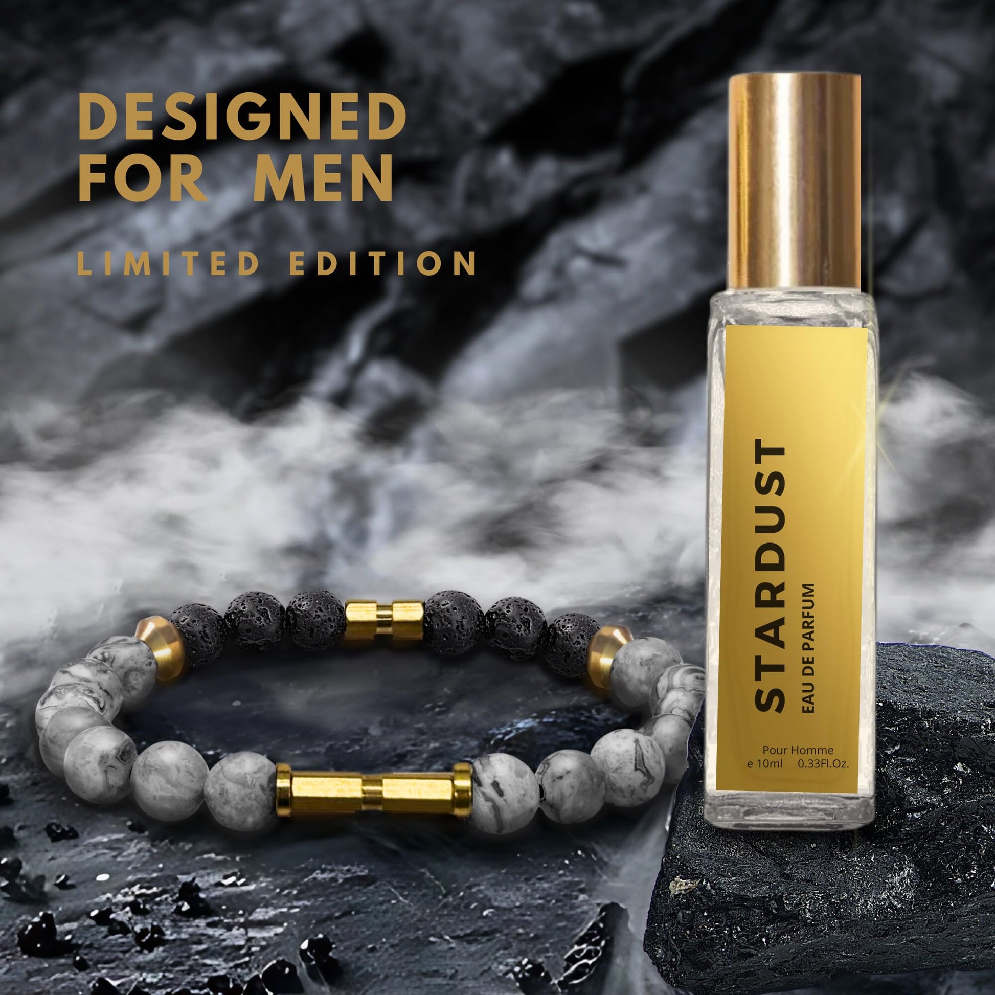 Starlight Explorer | Men's Bracelet & Perfume Gift Set