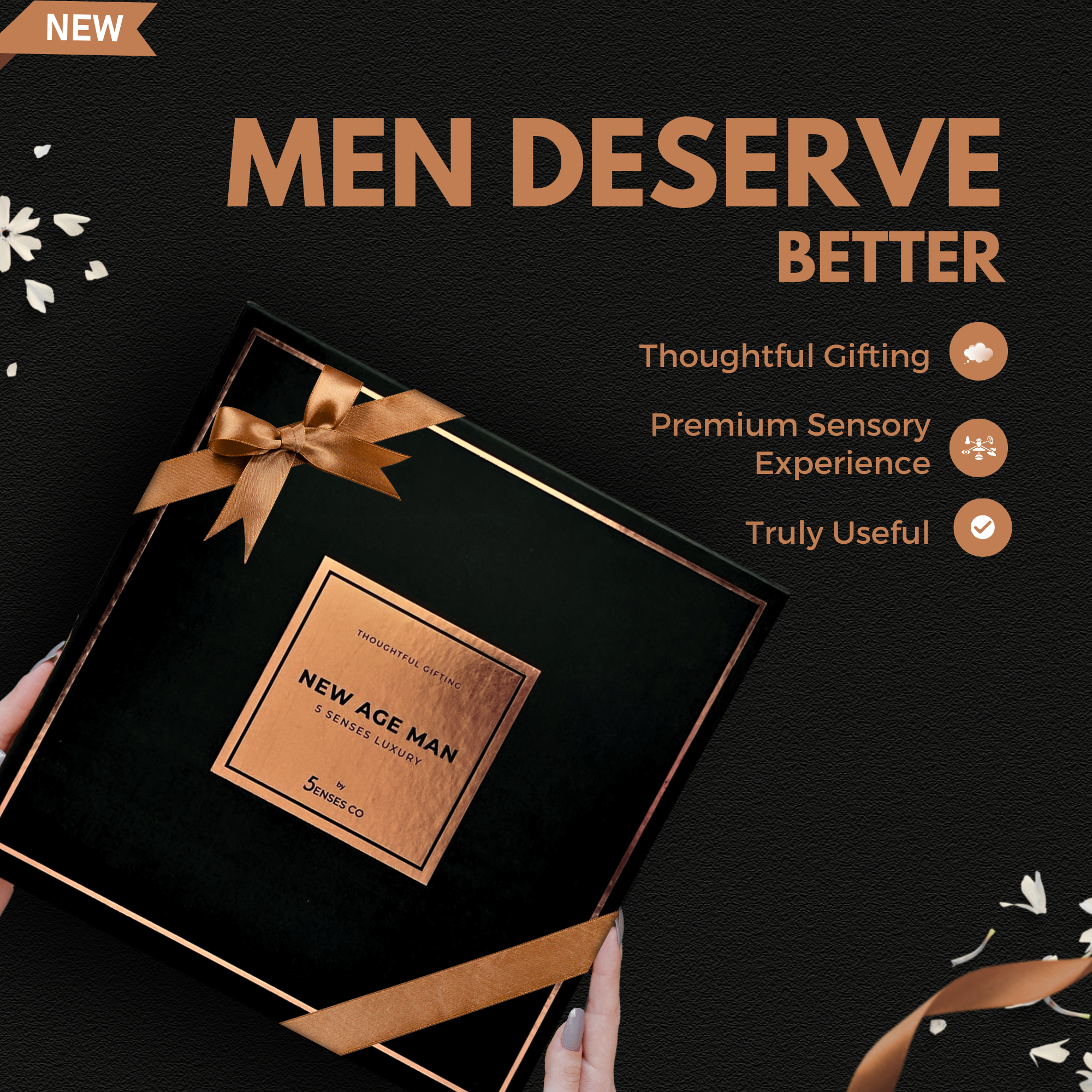 New Age Man | Luxury 5 Senses Gift Hamper for Men