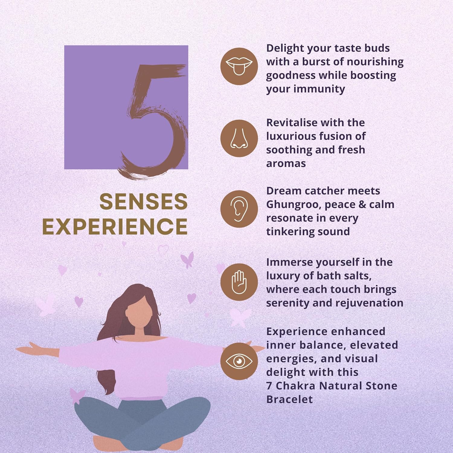 Wellness Symphony | Luxury 5 Senes Gift Hamper for Women