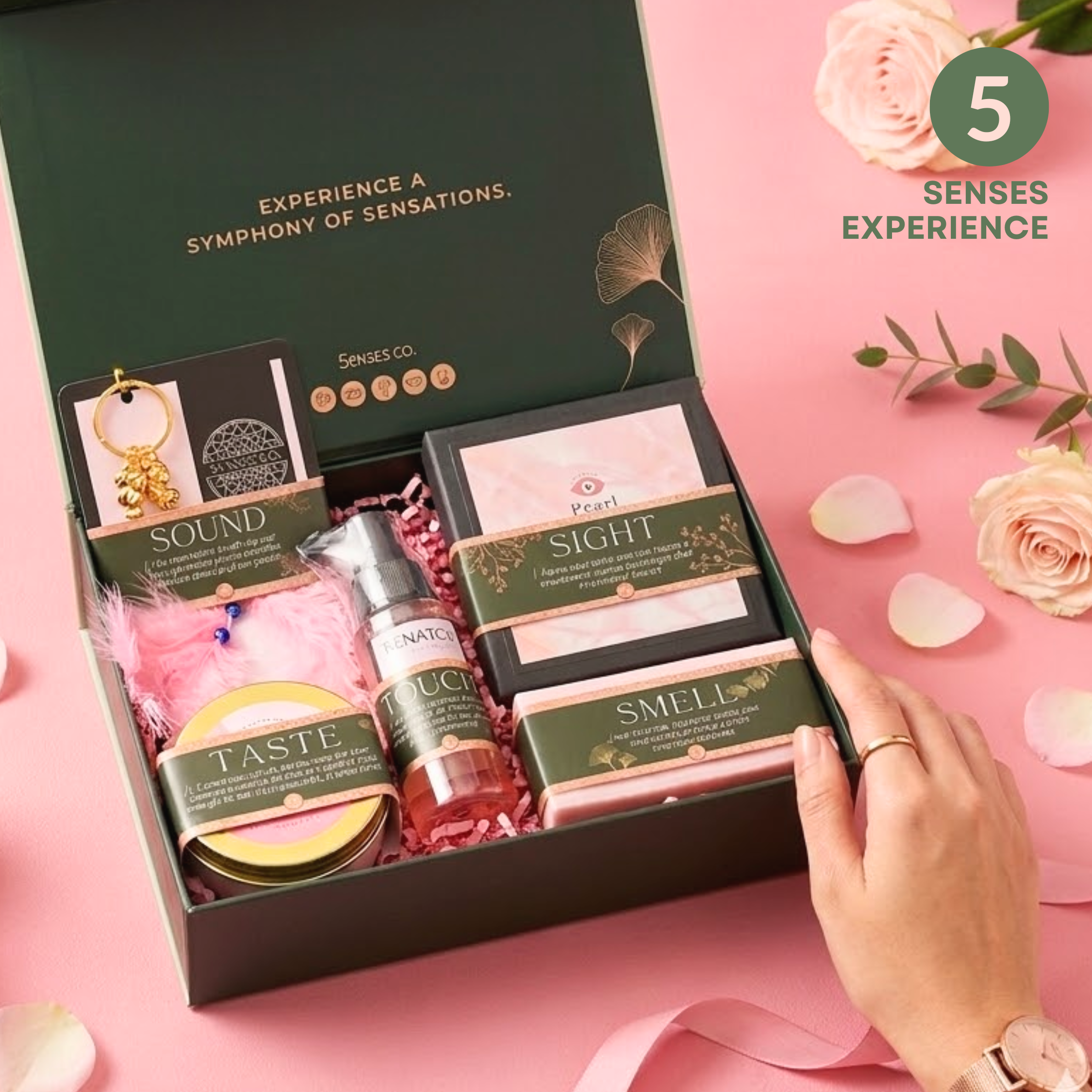 Fab Woman | Luxury 5 Senses Gift Hamper for Women