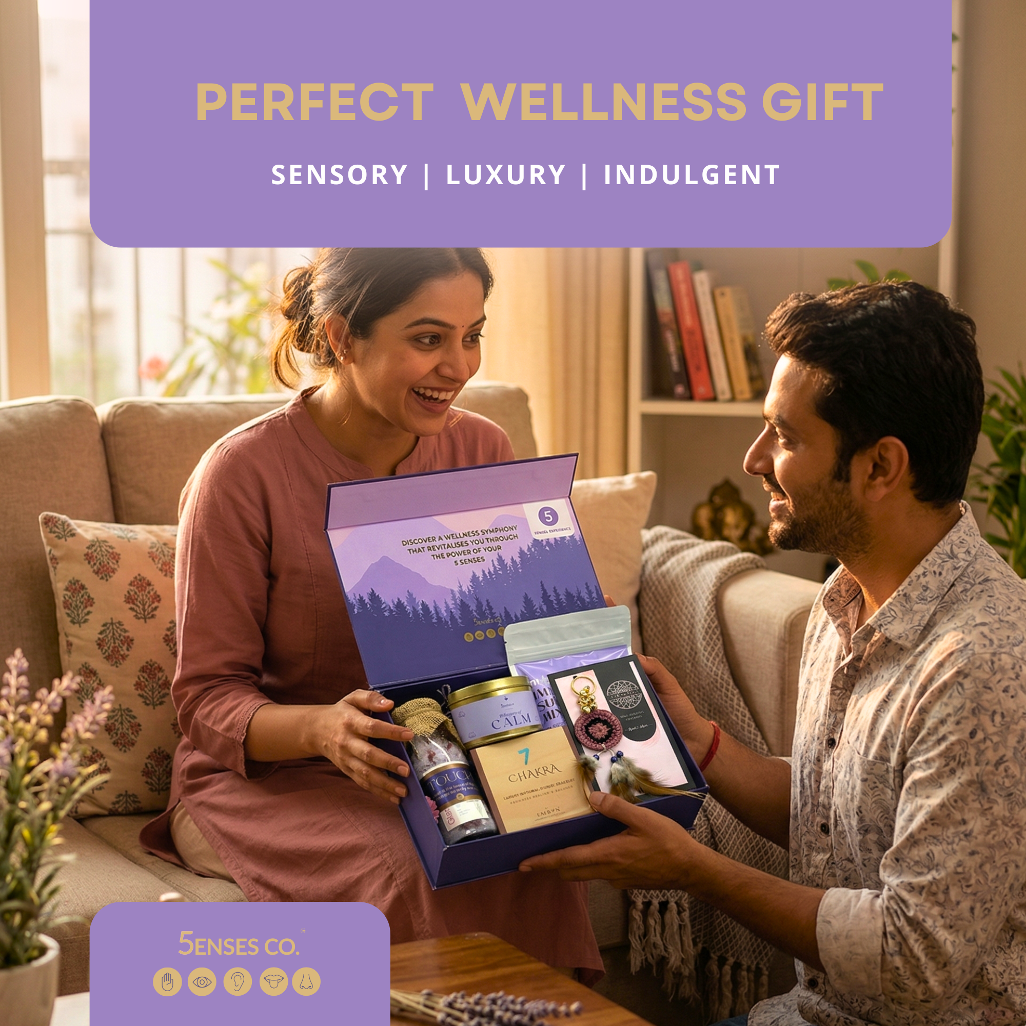 Wellness Symphony | Luxury 5 Senes Gift Hamper for Women